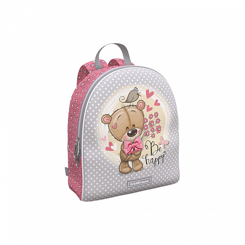 Рюкзак детский ERICH KRAUSE EasyLine Mini Happy Bear мягкий, арт. 54388