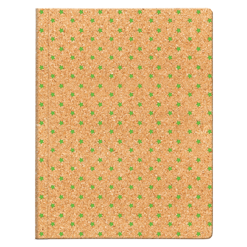 Тетрадь А5  96л клетка BRUNO VISCONTI Cork.Пробка.Звездочки, арт. 7-96-051