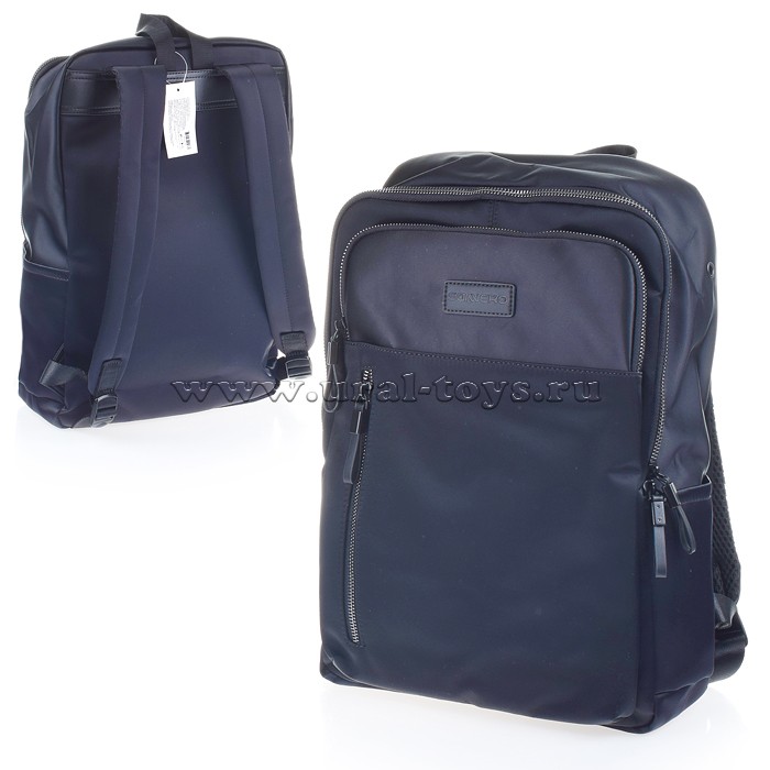 Рюкзак подростковый TRAVELINGSHARE черный мягкий уплотненная спинка, арт. BP89831