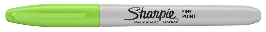 Маркер перманентный зеленый круглый 1мм SHARPIE Fine, арт. 2025037