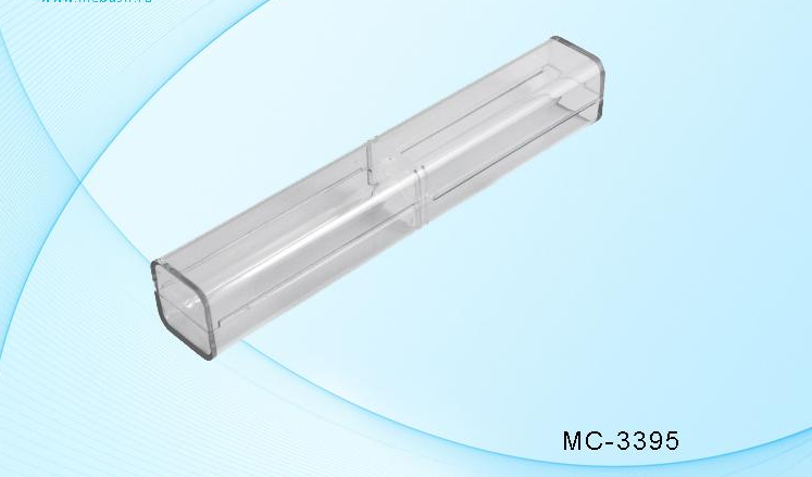 Футляр для подарочной ручки BASIR корпус пластиковый прозрачный прямоугольный , арт. МС-3395