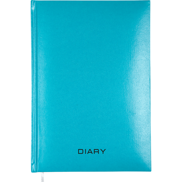 Ежедневник недатированный А5 ATTOMEX Even бумвинил бирюзовый, арт. 2234014