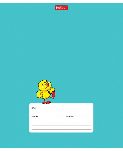 Тетрадь А5 18л клетка ХАТБЕР Забавные зверушки ассорти, арт. 18Т5тВ1_29193