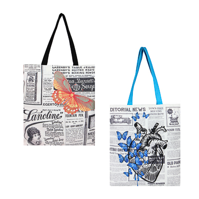 Сумка шоппер CLIP STUDIO Газета с принтом ассорти, арт. 090-026