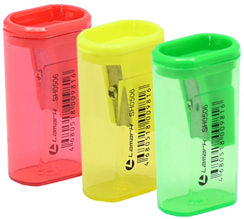 Точилка с контейнером LAMARK ассорти , арт. SH0506