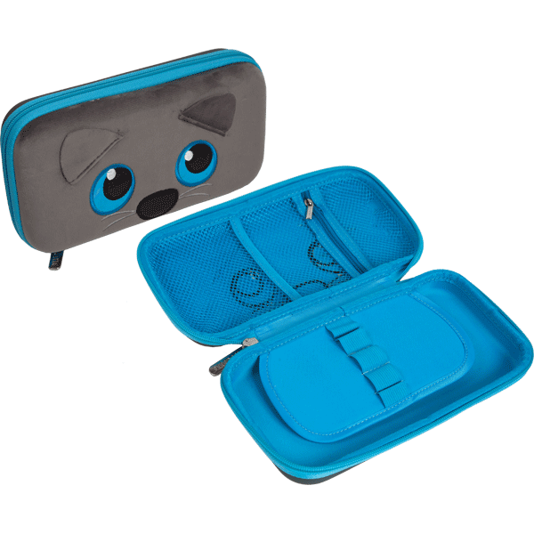 Пенал 1 отделение deVENTE Крошка Енот с органайзером-створкой, арт. 7010257