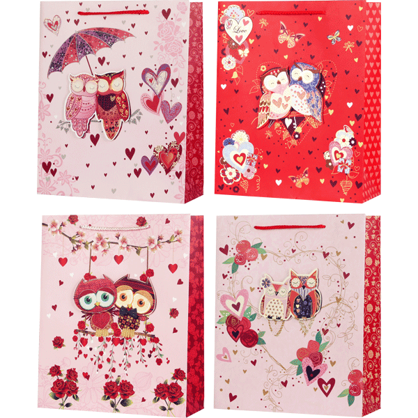 Пакет подарочный 26*32 deVENTE Owls ассорти , арт. 9041206