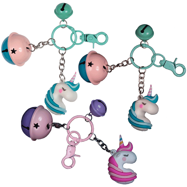 Брелок deVENTE Unicorn с карабином ассорти, арт. 9020107