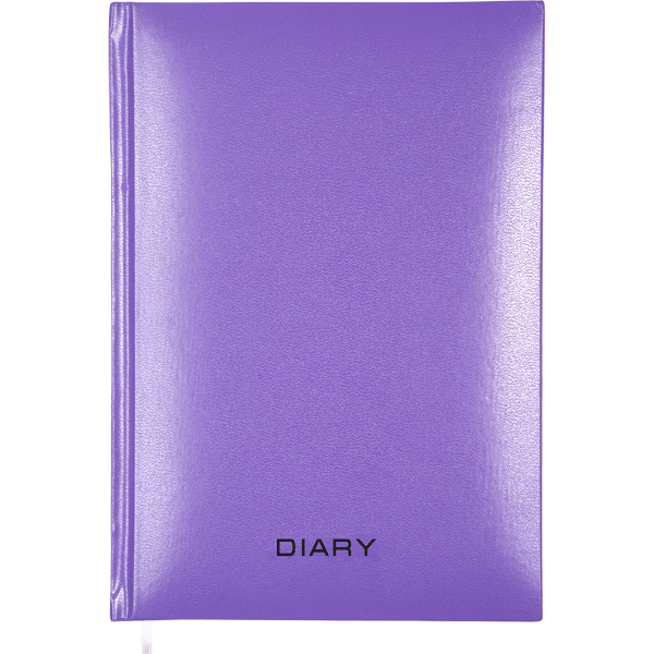 Ежедневник недатированный А5 ATTOMEX Even бумвинил сиреневый, арт. 2234017