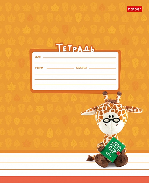 Тетрадь А5 12л линия ХАТБЕР Сафарики ассорти, арт. 12Т5В2_29361