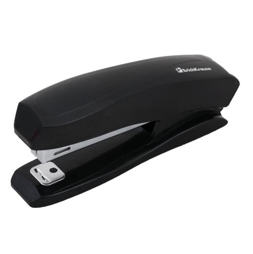 Степлер 10 мощность 20листов ERICH KRAUSE Elegance черный с антистеплером, арт. 2167