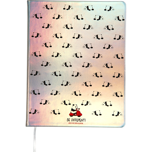 Дневник 1-11 класс твердая обложка искусственная кожа deVENTE Be different! Panda!, арт. 2021214