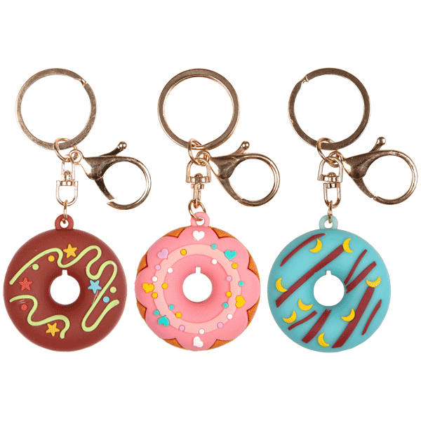Брелок deVENTE Donuts с карабином ассорти, арт. 9020112
