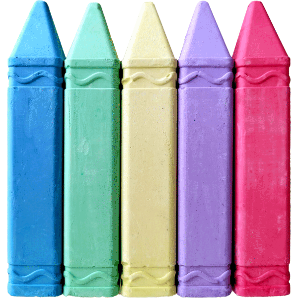 Мел цветной  5шт deVENTE Cosmo для асфальта, арт. 8078001