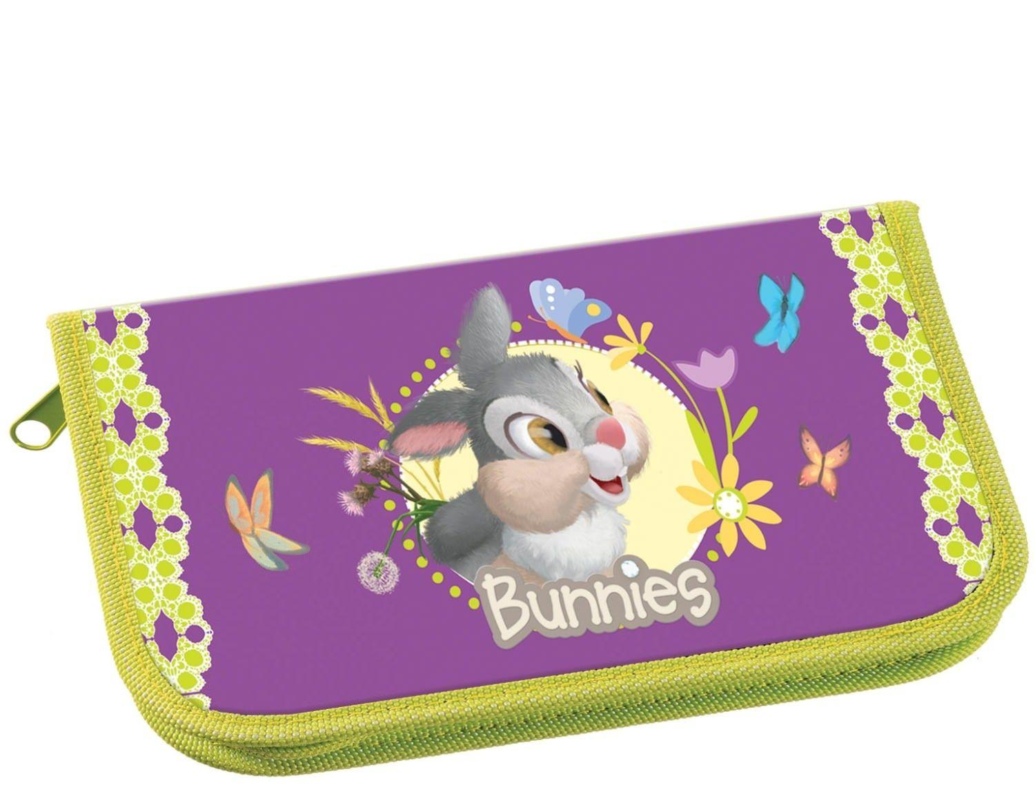 Пенал 1 отделение ERICH KRAUSE Bunnies, арт. 35024