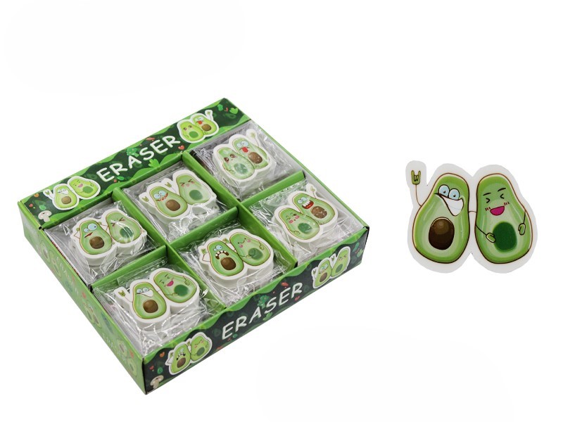 Ластик фигурный MC BASIR Парочка авокадо , арт. YT-1235