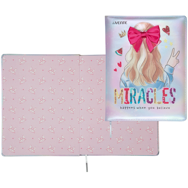 Дневник 1-11 класс твердая обложка искусственная кожа deVENTE Miracles, арт. 2220302