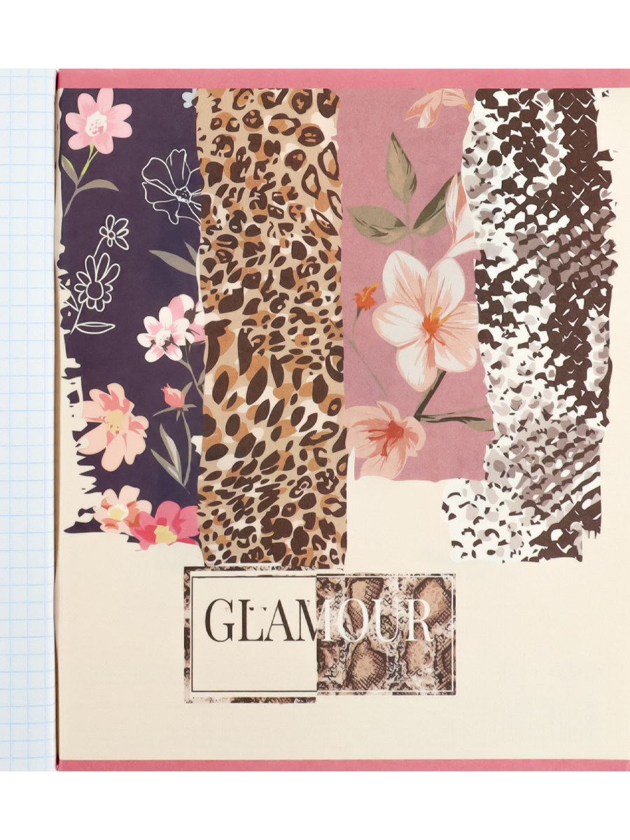 Тетрадь А5 96листов клетка ПРОФ-ПРЕСС Девушки с цветами, арт. 96-9174