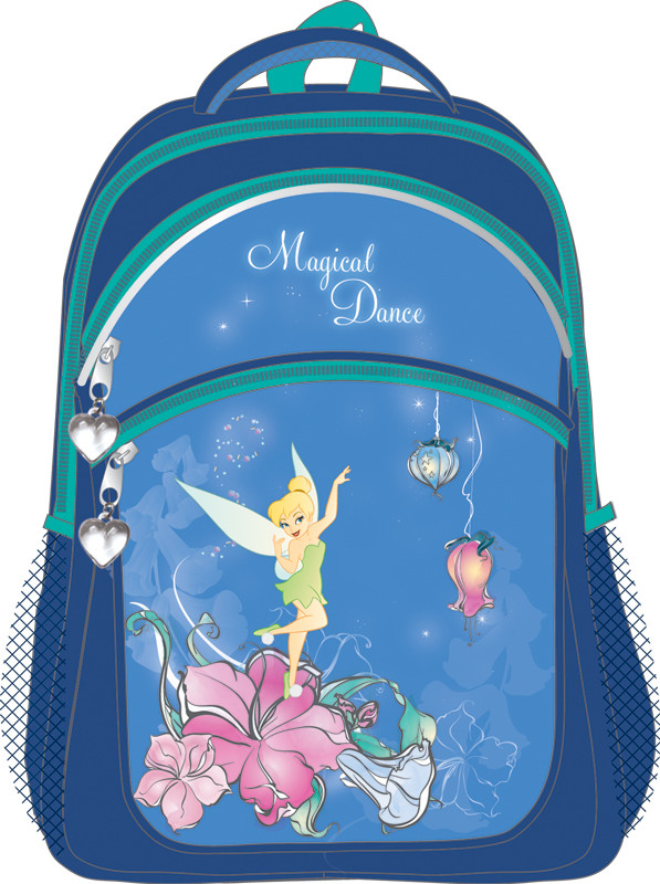 Рюкзак ERICH KRAUSE Fairies Batic уплотнененная спинка с вентилируемыми вставками, арт. 30618