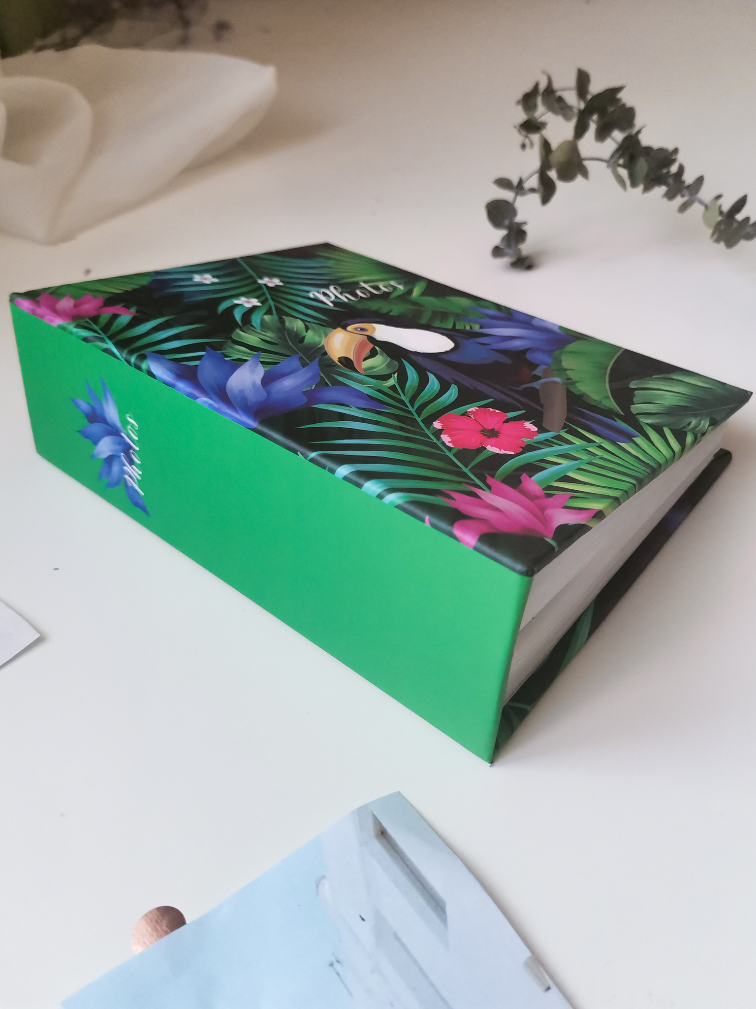 Фотоальбом 10*15 100ф ПОЛИНОМ Belle Fleur Райский цветок, арт. FA 100.008-1