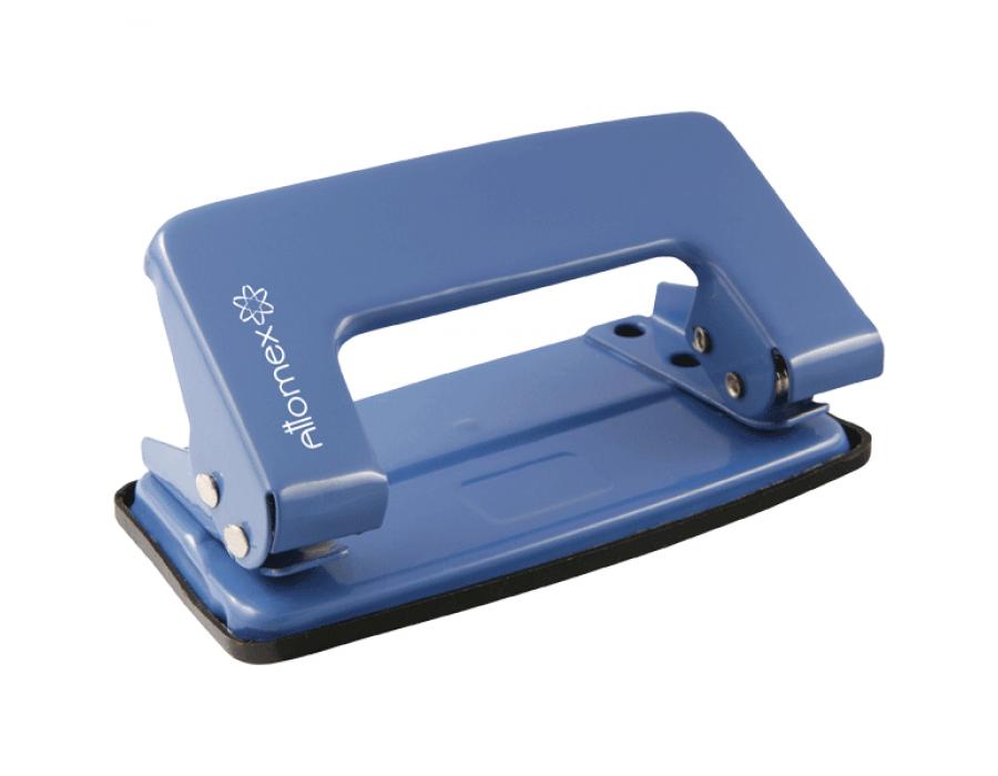 Дырокол на 10л ATTOMEX металлический синий, арт. 4020302