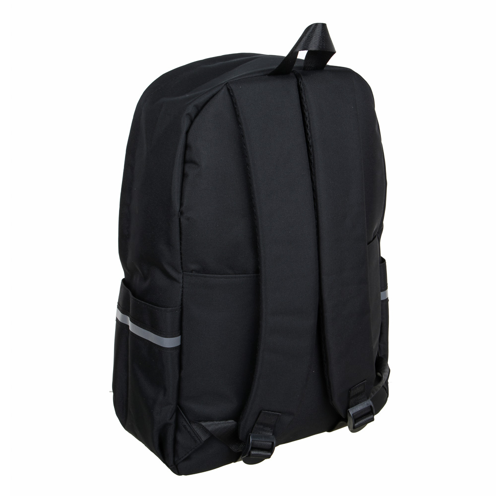 Рюкзак подростковый CLIP STUDIO черный мягкий уплотненная спинка, арт. 254-707