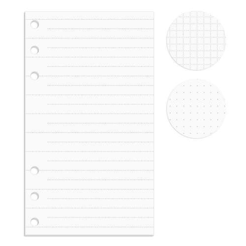 Блок сменный для тетради А6 80л клетка/линия/точка ФЕНИКС белый, арт. 57377