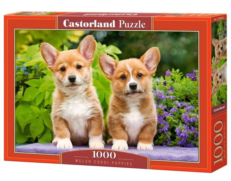 Пазлы 1000 Щенки корги CASTORLAND PUZZLE, арт. С-104659