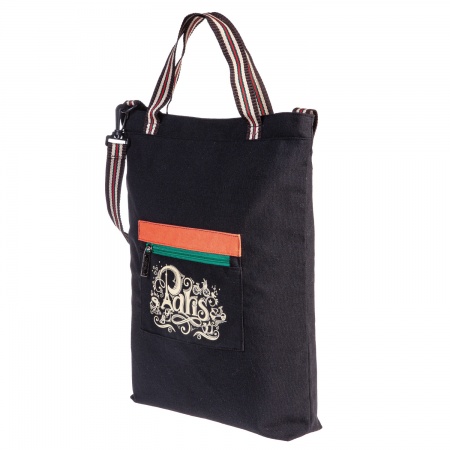 Сумка шоппер ХАТБЕР Paris на молнии, арт. NSt_71014