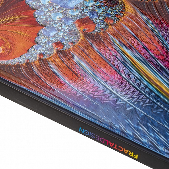 Блокнот Бизнес А4 80л клетка ХАТБЕР Перламутровый аммонит твердая обложка, арт. 80ББ4влВ1_26285