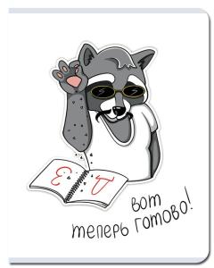 Тетрадь А5 48л клетка FINE BOOKS ДЗ готово!, арт. FB426
