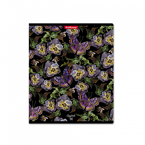Тетрадь А5 96л клетка ERICH KRAUSE Flower Dream ассорти, арт. 58294