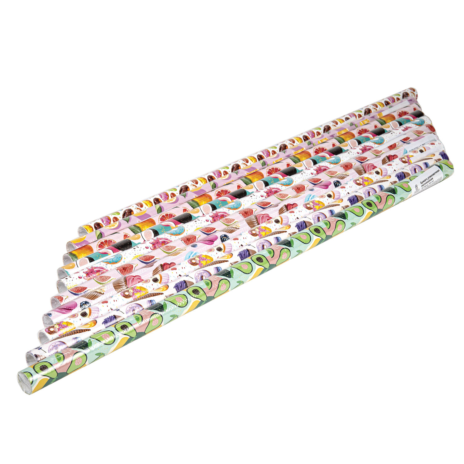 Бумага упаковочная 70*100см Sweet Life ЗОЛОТАЯ СКАЗКА ассорти, арт. 591920