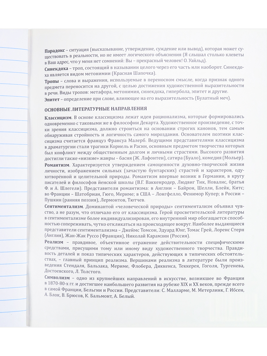 Тетрадь предметная Литература 48л линия ПРОФ-ПРЕСС Аниме, арт. 48-9428
