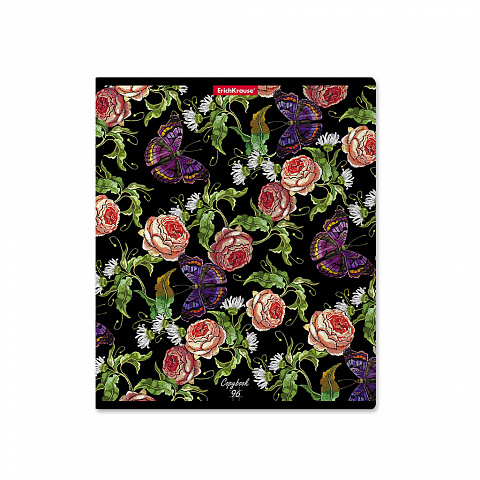 Тетрадь А5 96л клетка ERICH KRAUSE Flower Dream ассорти, арт. 58294