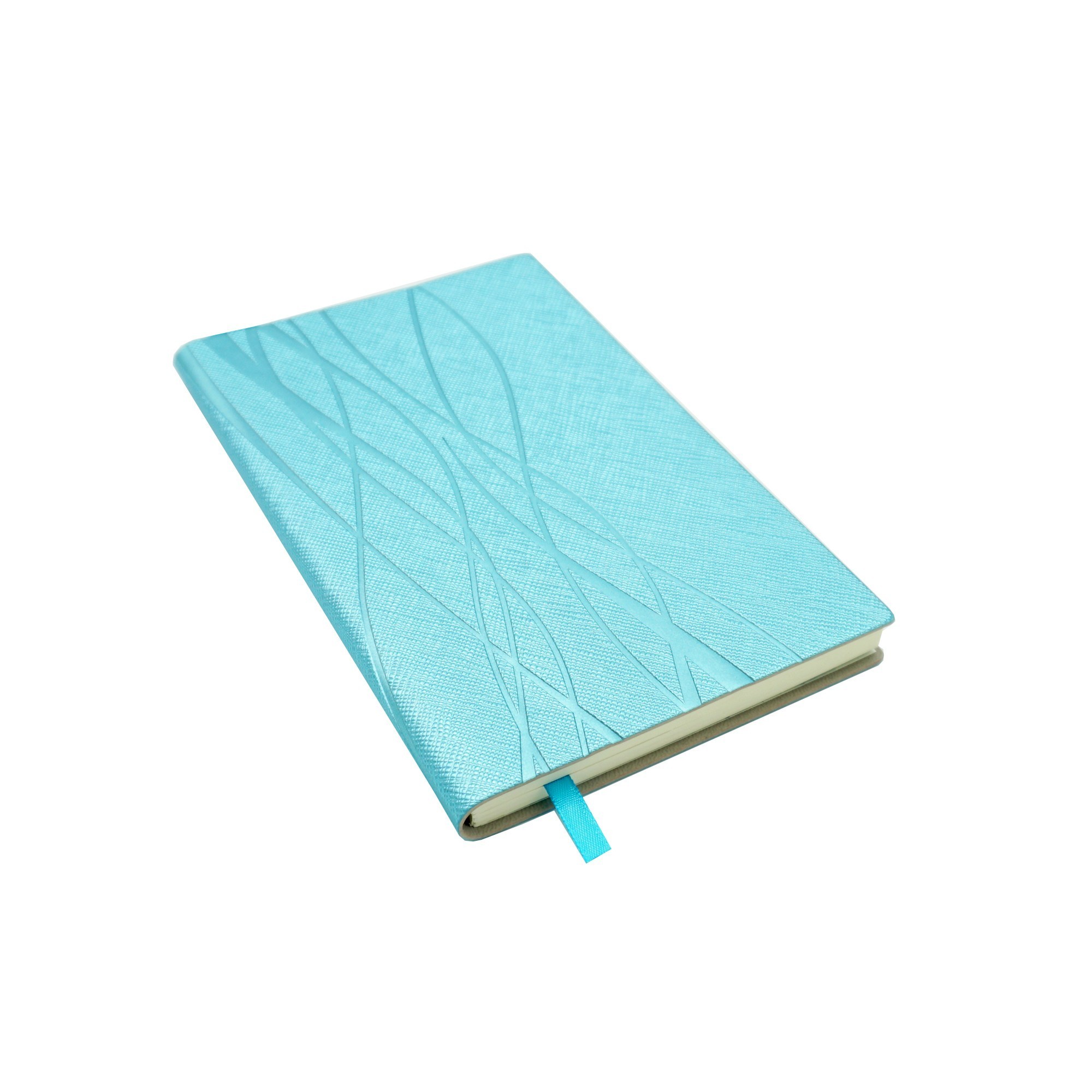 Ежедневник недатированный А6 LISTOFF Icy Sweets кремовый блок интегральная обложка искусственная кожа голубой, арт. ЕИКИС6209605