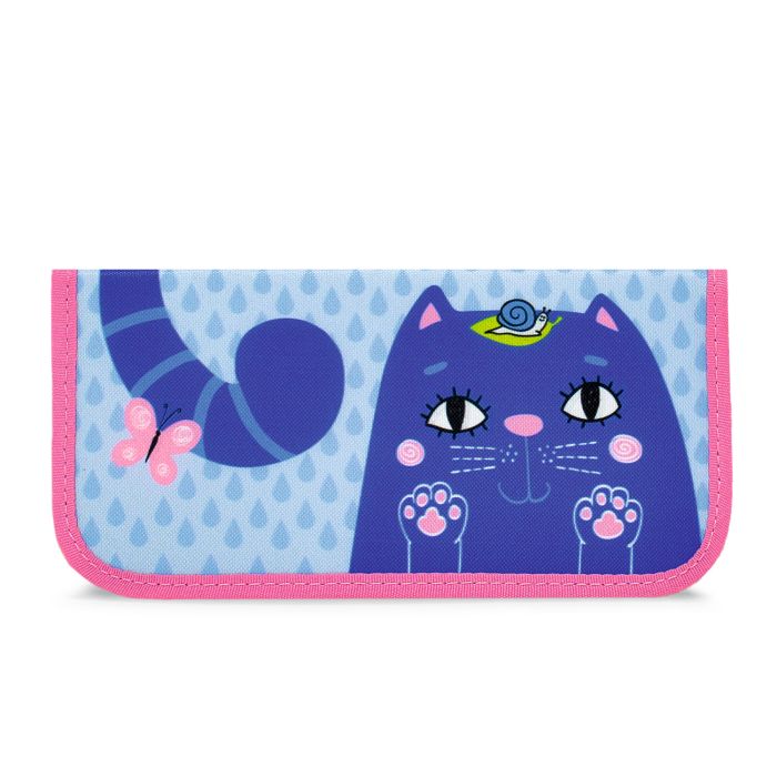 Пенал 1 отделение ФЕНИКС Кот, арт. 49204