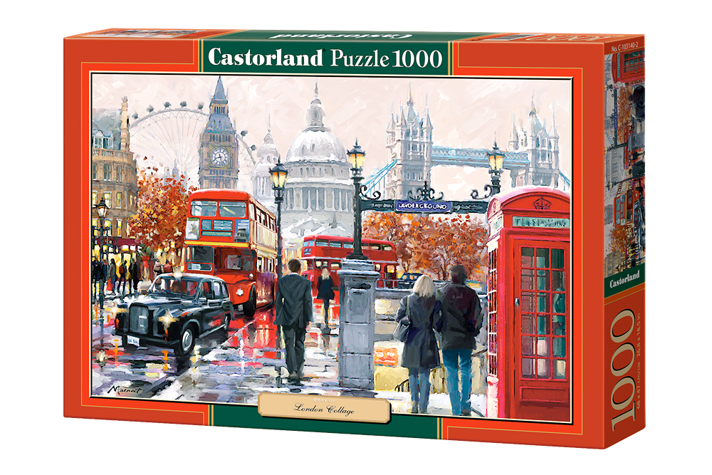 Пазлы 1000 Коллаж Лондон CASTORLAND PUZZLE, арт. С-103140