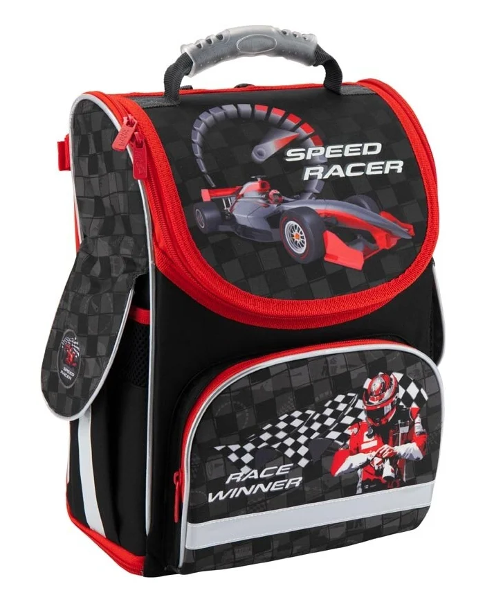 Рюкзак школьный KITE Speed Racer каркасный разборный ортопед, арт. K18-500S-1