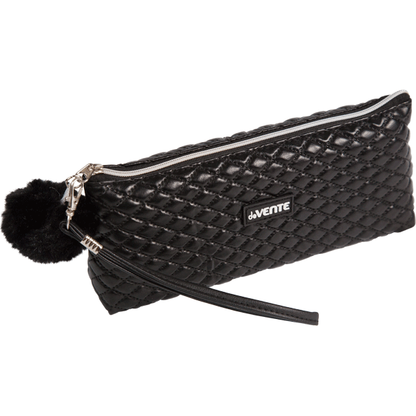 Пенал-косметичка 1 отделение deVENTE Classic искусственная кожа черный, арт. 7026323