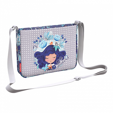 Сумка молодежная женская E.K Mini Light Bluecurl, арт. 54706