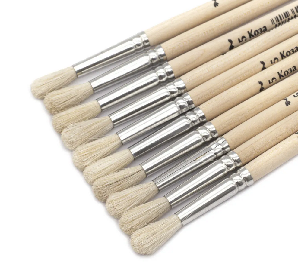 Кисть круглая № 5 коза АРТКОМ, арт. КК-04065