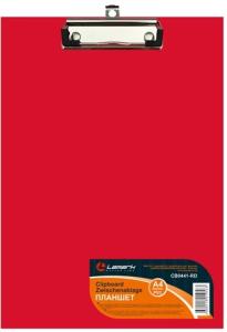 Папка планшет А4 LAMARK PVC красная, арт. CB0441-RD