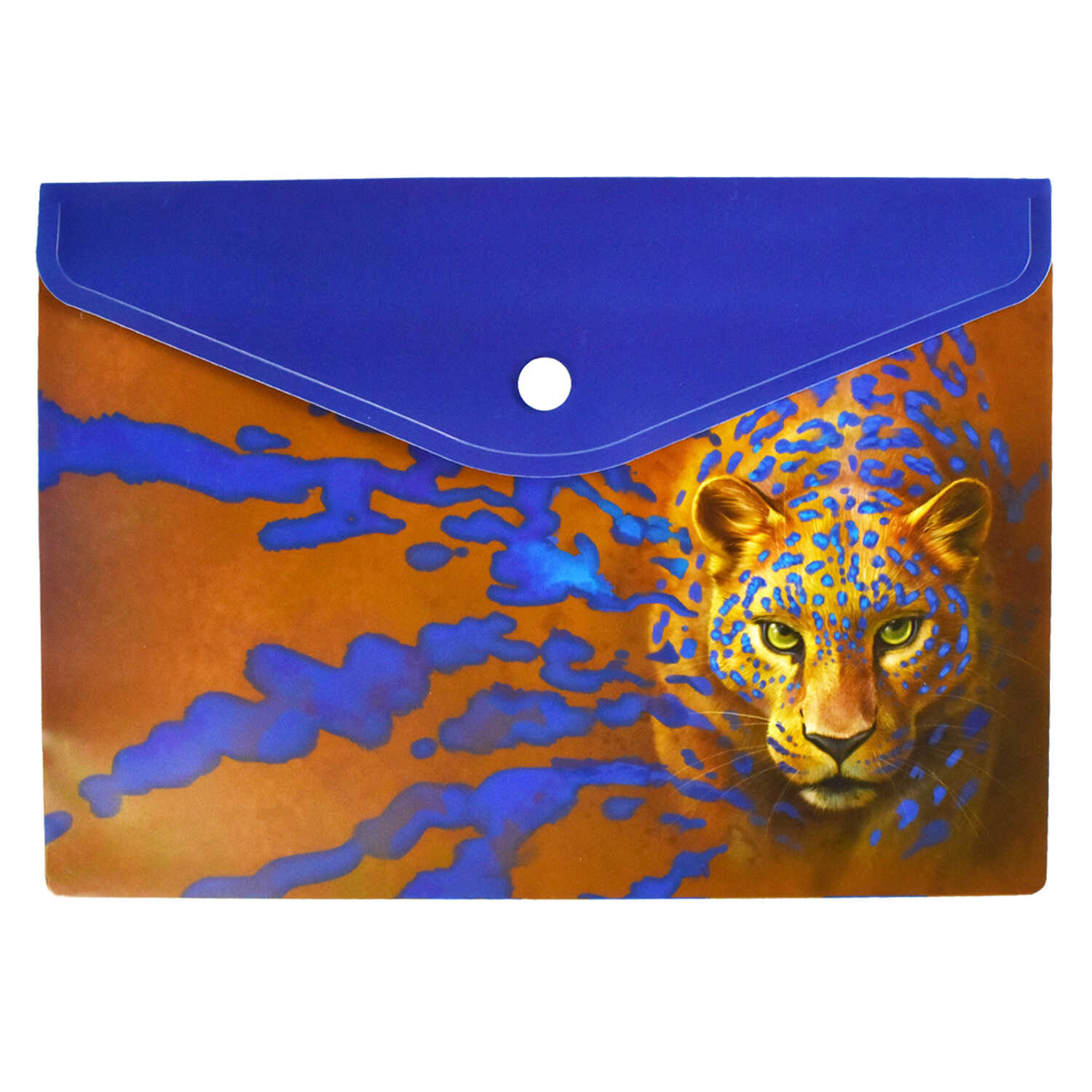 Папка конверт на кнопке А5 ФЕНИКС Гепард, арт. 53194