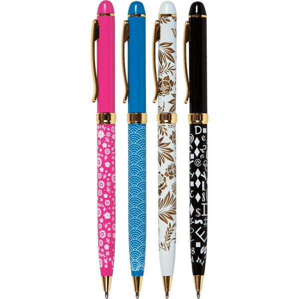 Ручка подарочная шариковая синяя deVENTE Nocturne корпус цветной поворотный механизм, арт. 9021933