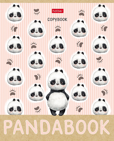 Тетрадь А5 24л клетка ХАТБЕР ZOO book, арт. 24Т5В1