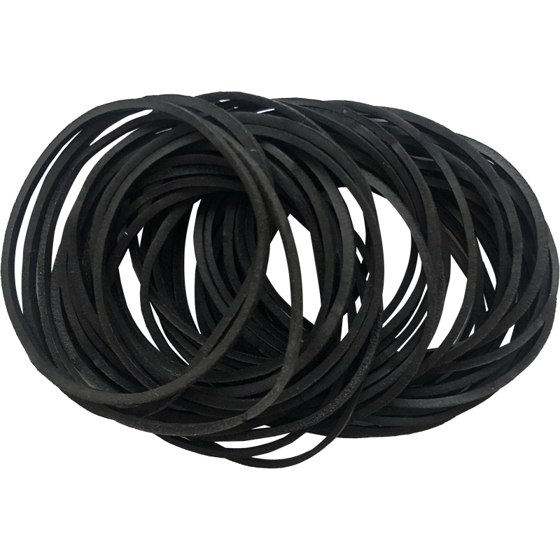 Резинка банковская 50гр d=60мм deVENTE черная, арт. 4152400