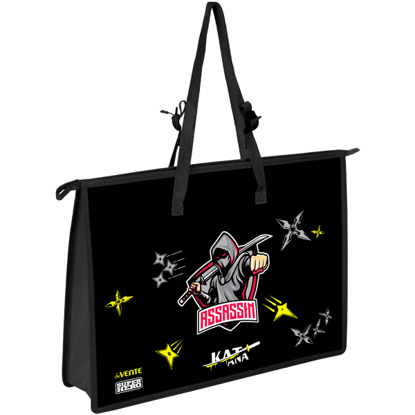 Папка для чертежей и рисунков с ручками пластиковая А3 deVENTE SuperHero , арт. 3075209