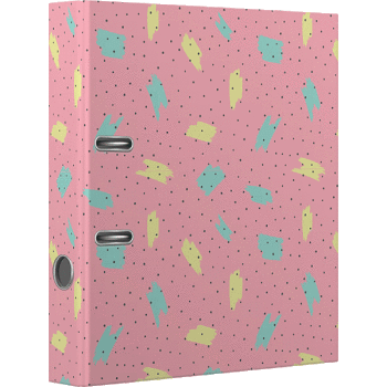 Папка с арочным механизмом А4 7,5см deVENTE Pastel розовая, арт. 3090102