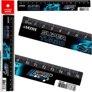 Линейка 16см пластиковая deVENTE Super Turbo, арт. 5091606